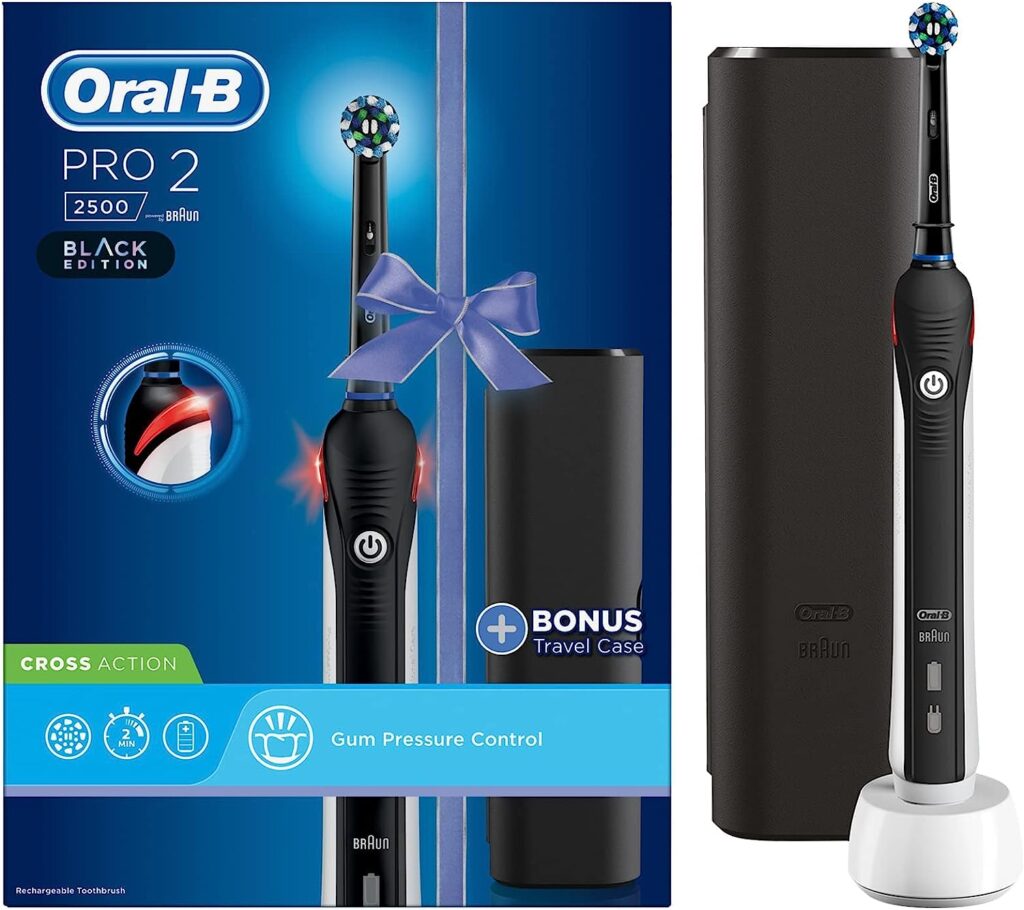 Oral-B Pro 2 Electric Toothbrush With Travel Case